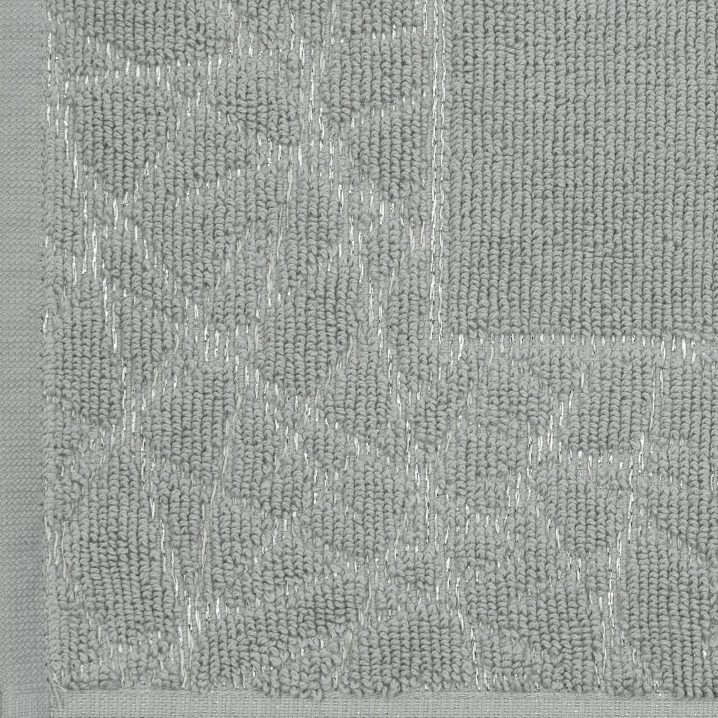 PREDLOŽKA DO KÚPEĽNE NIKA 50X70 CM STRIEBORNÁ