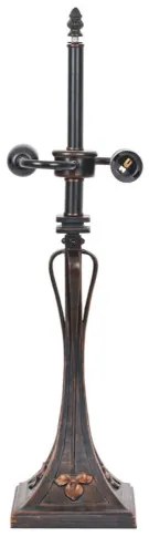 Ozdobný stojan na stolnú lampu Tiffany