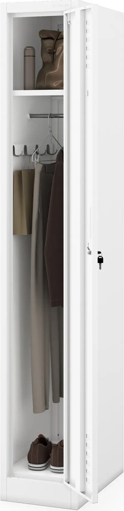 Kovová pracovná skriňa KACPER II 1 Plus 300 x 1800 x 500 mm