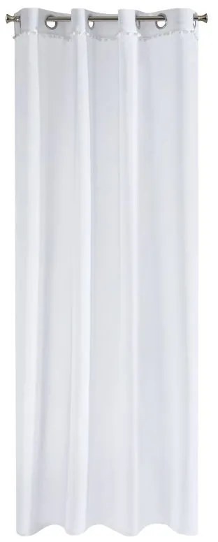 Biela záclona TAMAY 140X250 cm