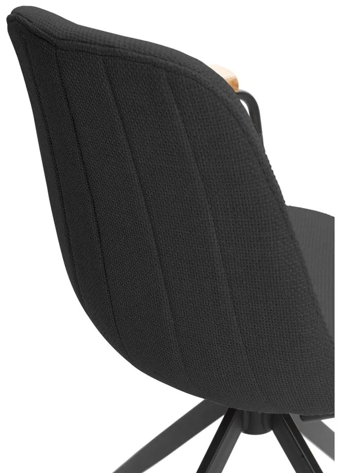 Čierne jedálenské stoličky v súprave 2 ks Tali – Marckeric