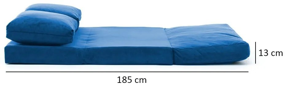 Rozkladacia pohovka Taida Blue
