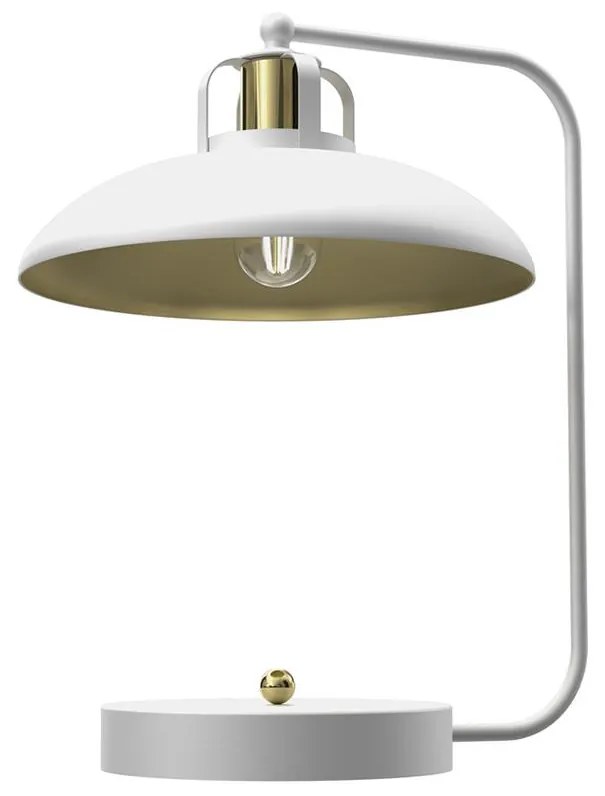 Stolná lampa FELIX 1xE27/60W/230V biela