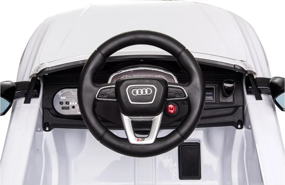 LEAN CARS Audi RS Q8 batériové auto biela