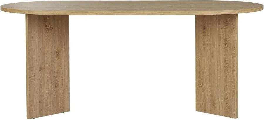Jedálenský stôl v dekore duba 89,5x180 cm Sablin – Kalune Design