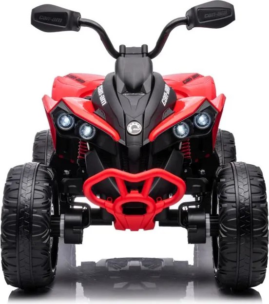 LEAN CARS Elektrická štvorkolka CAN-AM Renegade červená