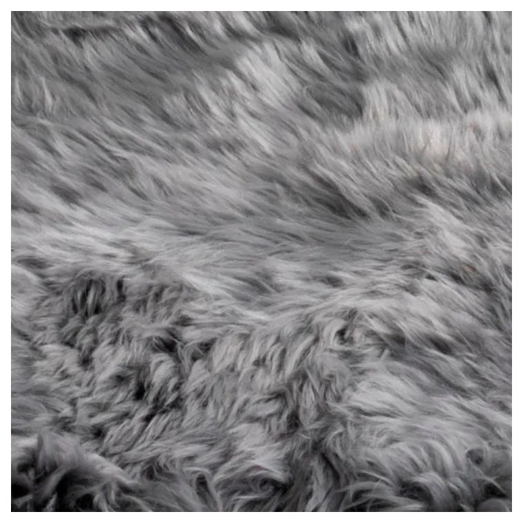 Sivá ovčia kožušina Native Natural Double, 60 x 240 cm