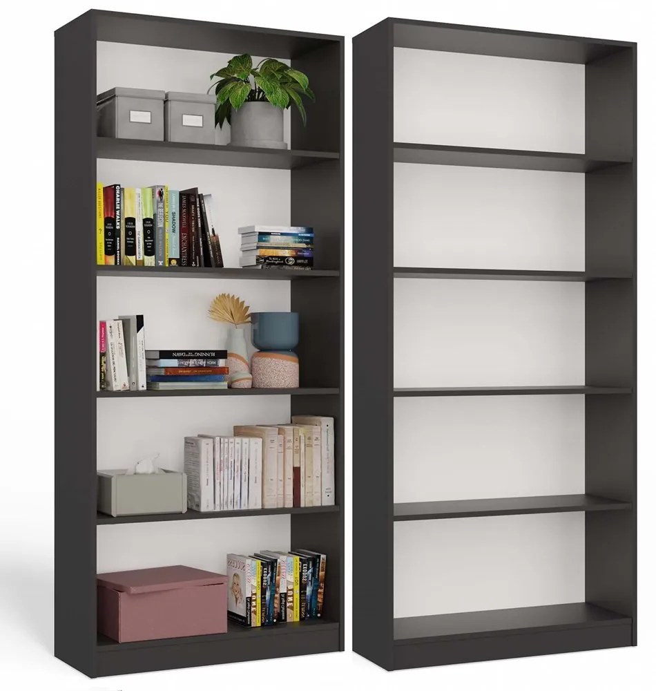 Regál Onyx R80 80 cm antracit