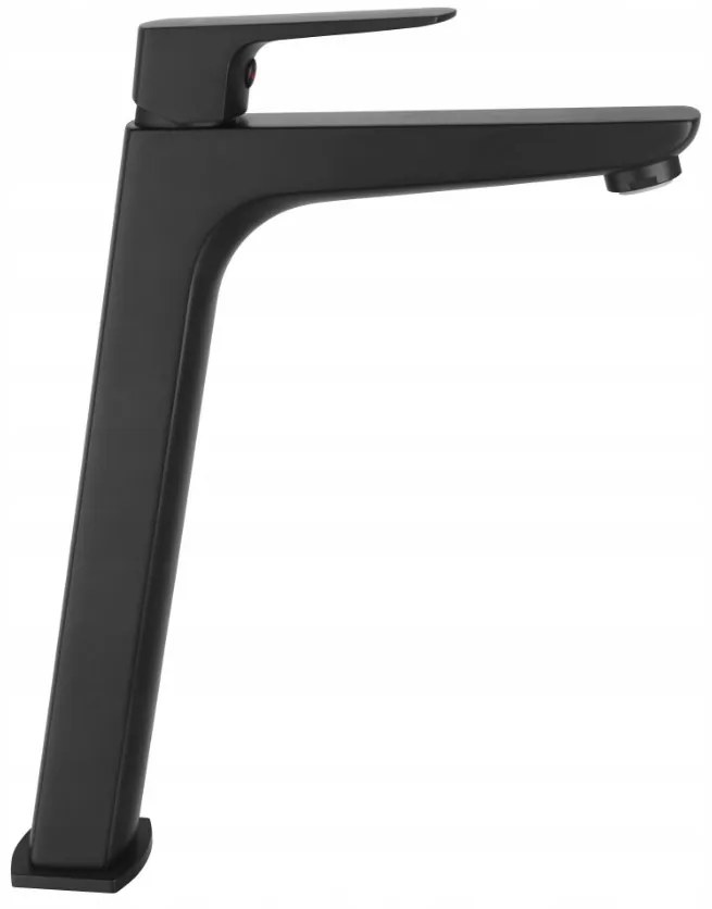 Ferro Vitto Verdeline, vysoká umývadlová batéria, čierna matná, BVI2LVLBL