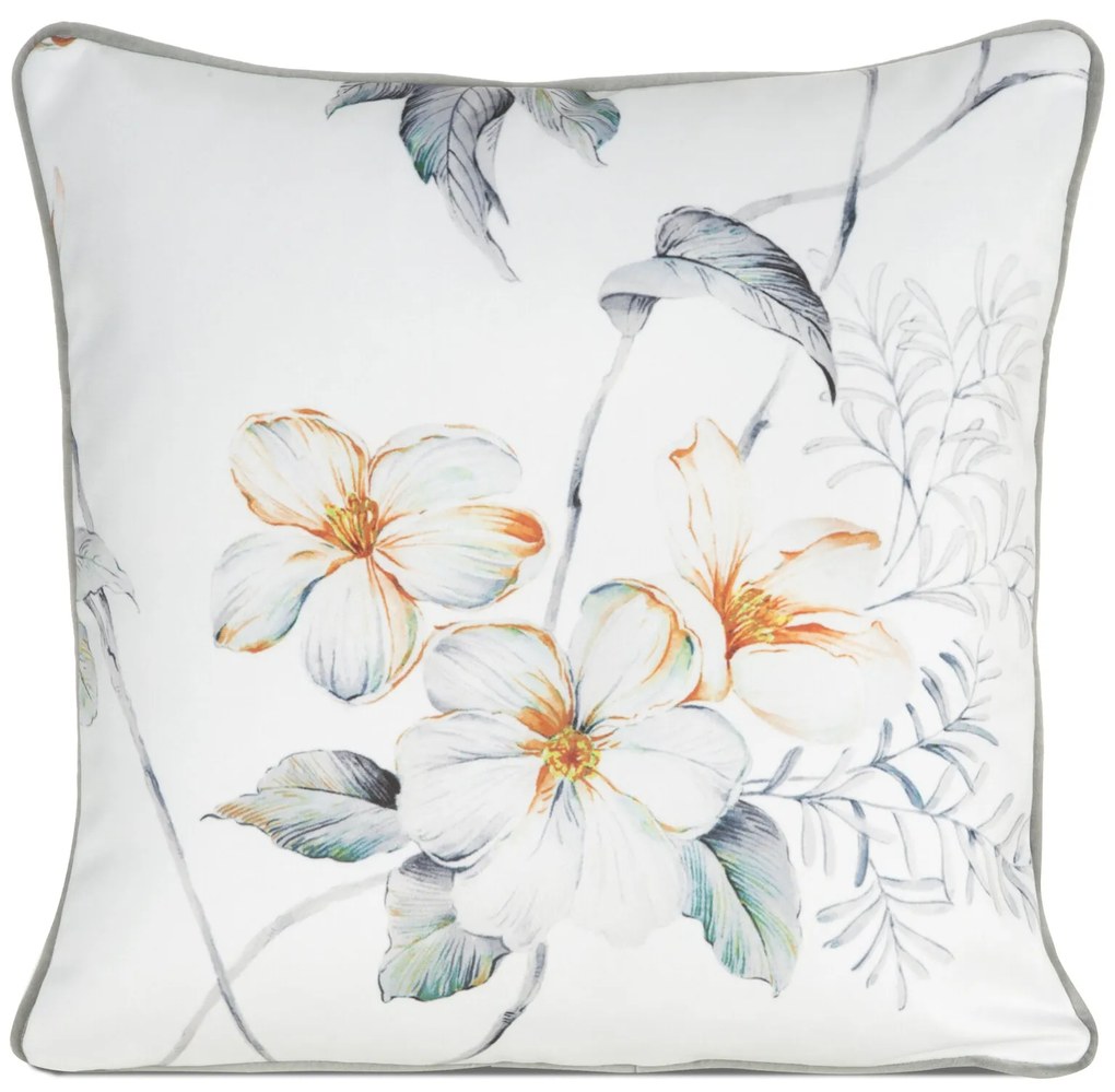 DEKORAČNÁ OBLIEČKA NA VANKÚŠ PREMIUM AMELIA 45X45 CM KVETY