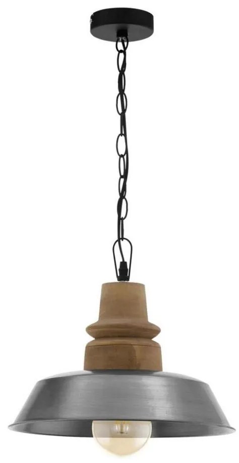 Eglo 33024 - Luster na reťazi RIDDLECOMBE 1xE27/60W/230V