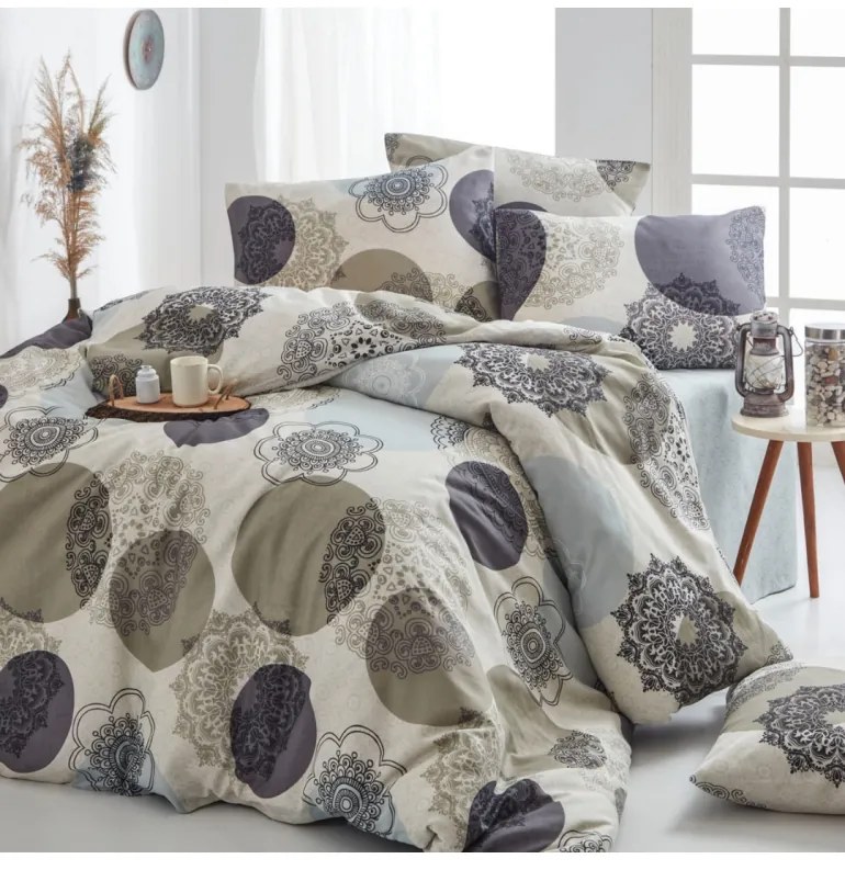 Obliečky bavlnené Sabato EMI, Štandardný set jednolôžko obsahuje 1x 140x200 + 1x 70x90