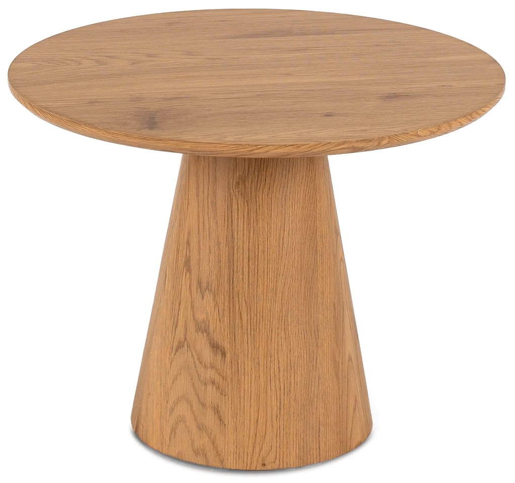 PROXIMA.store - Okrúhly konferenčný stolík CARLY FARBA: čierna