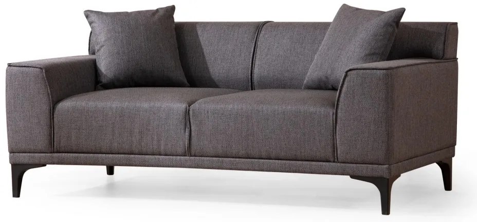 Dvoumístná pohovka Petra 163 cm antracit