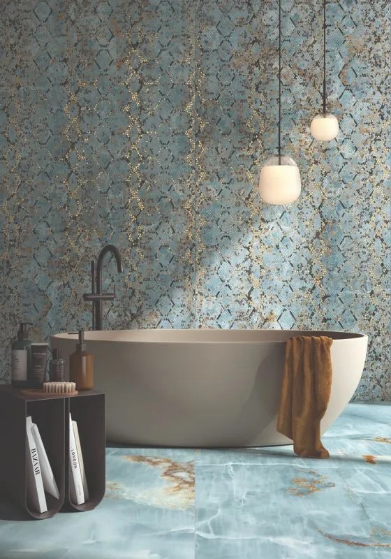 Dlažba The Room BLU AQ6 12 LPM 60x120 R