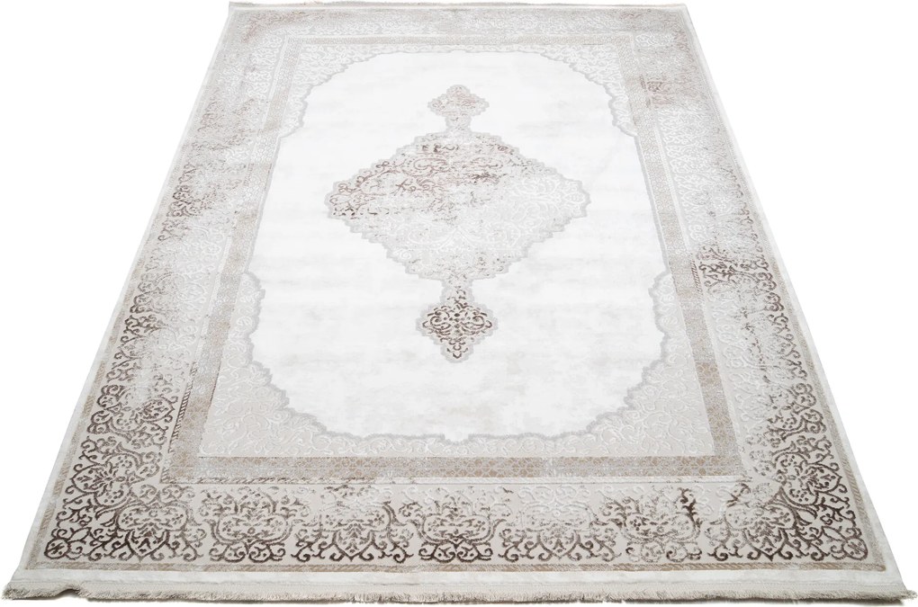 TA Koberec N764A SH_CREAM L_BROWN SAHARA Rozmer: 160x230 cm