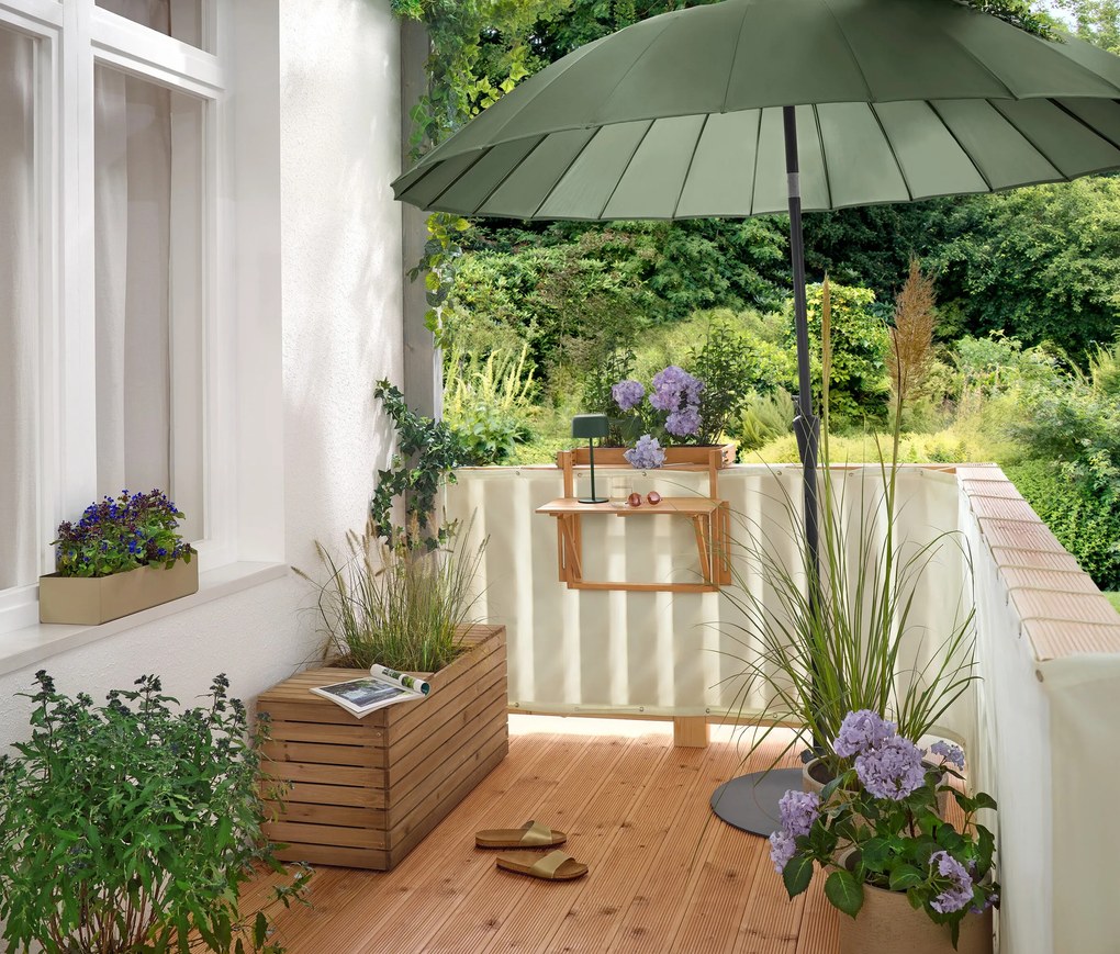 Solárna akumulátorová stolová lampa, džungľová zelená