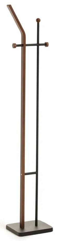 Vešiak v orechovom dekore Kave Home Magali