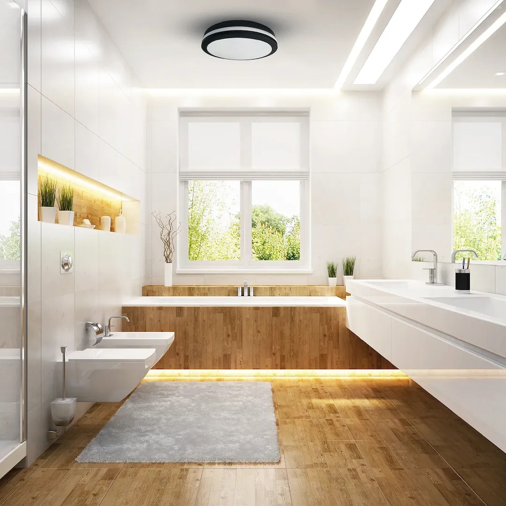 Stropné LED svietidlo Marlon, 1x LED 48w, 4000k, b