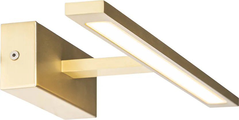 Nástenná lampa mosadz 41,5 cm vrátane LED IP44 - Jerre