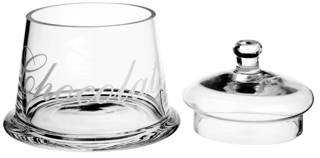Sklenená nádoba na potraviny Clear Chocolate 400 ml