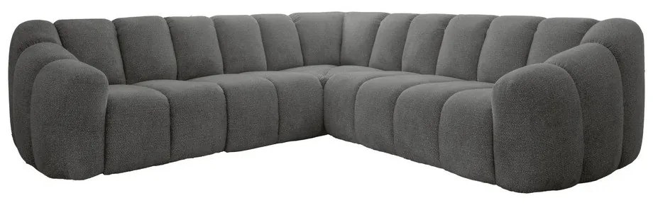 Sivá rohová pohovka Shell – Miuform