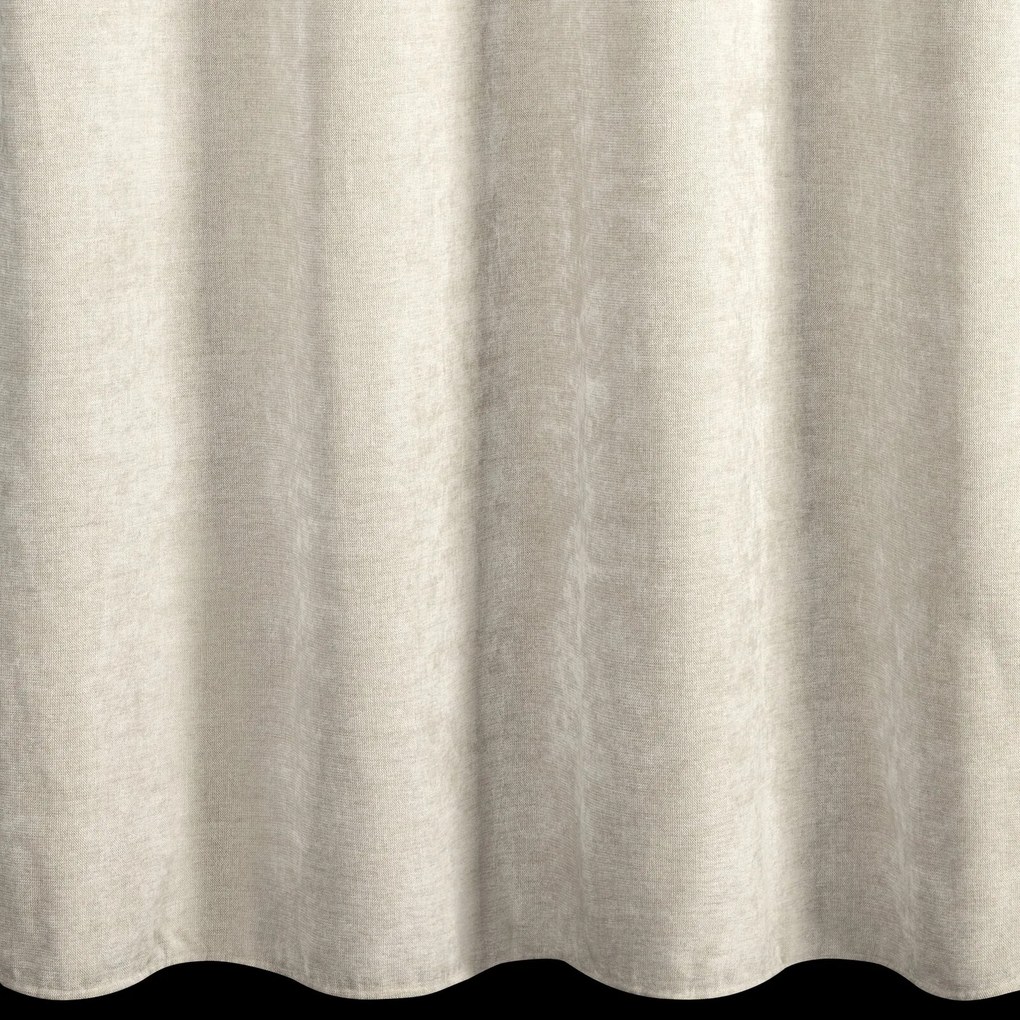 ZÁVES NA KRÚŽKOCH NILO 140X250 CM BÉŽOVÁ