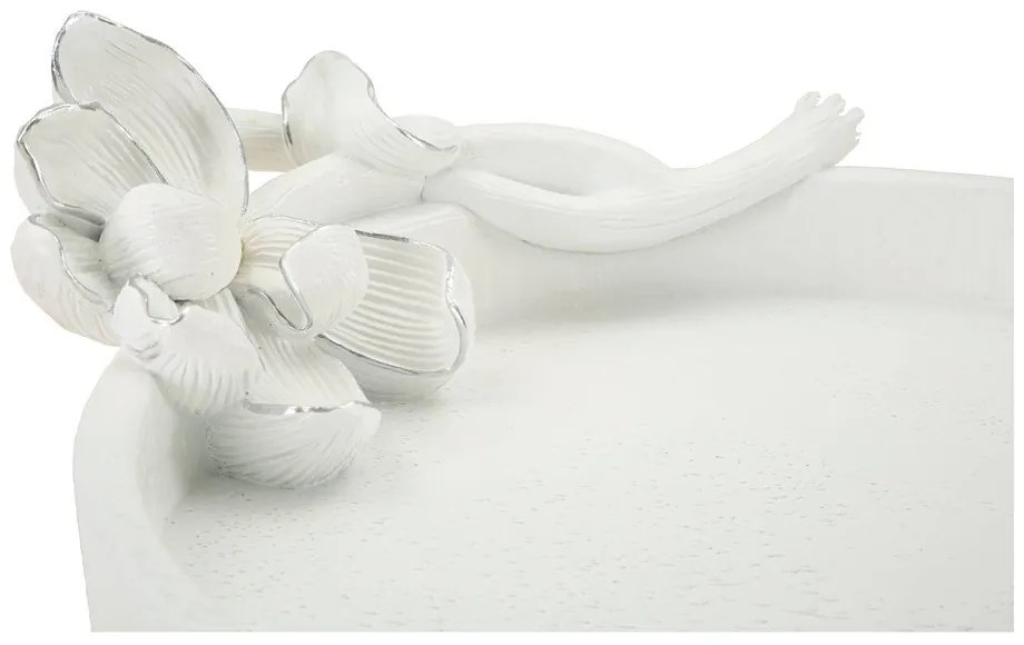 Dekoračná tácka z polyresinu ø 21 cm Magnolia – Mauro Ferretti