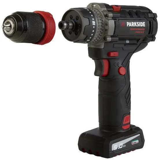 Parkside Performance®  Aku vŕtací skrutkovač s príslušenstvom 12 V Ppbssa 12 A1  (100382358)