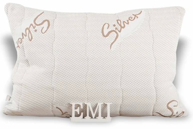 Vankúš prešívaný antialergický Silver EMI, Vankúš 35x45 cm