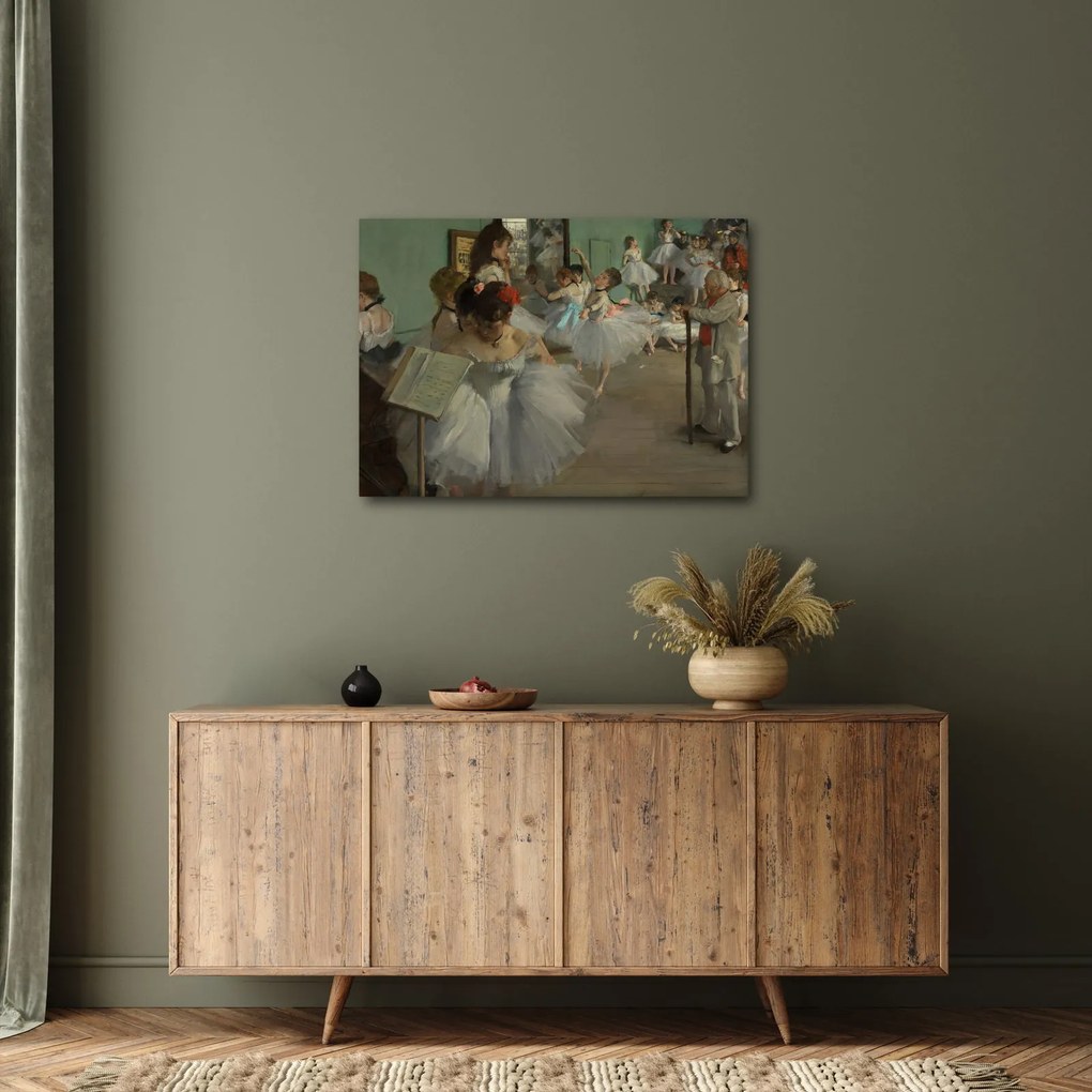 Obraz - Edgar Degas, The Dance Class, reprodukcia (70x50 cm)