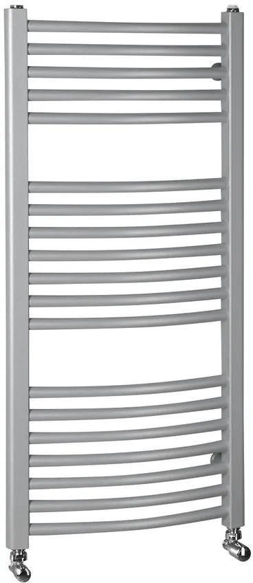 Aqualine Aqualine, ORBIT Vykurovacie teleso oblé, 990/450, 432 W, strieborná struktural, ILA94E