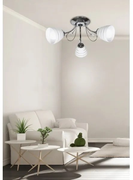 Prisadený luster SIMPLI 3xE27/40W/230V