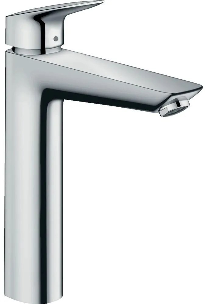 HANSGROHE Logis páková umývadlová batéria s odtokovou súpravou s tiahlom, výška výtoku 195 mm, chróm, 71090000