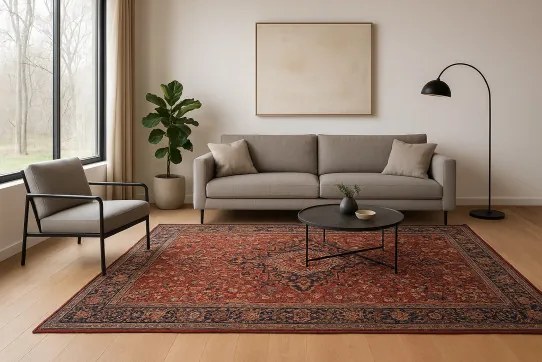 Protišmykový koberec ISPAHAN PRINT 24K190938