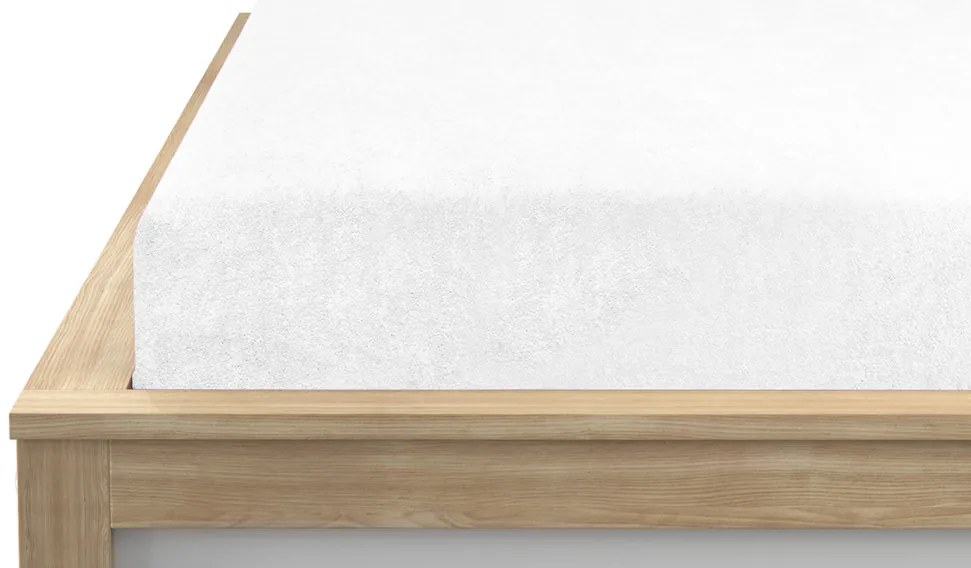 Froté plachta biela 140 x 200 cm