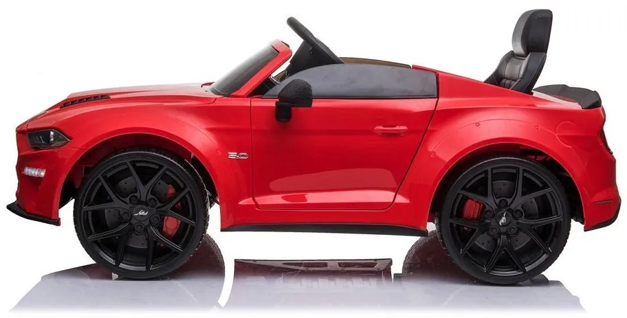 LEAN CARS ELEKTRICKÉ AUTÍČKO - Ford Mustang GT SX2038 - červené - 2x200W MOTOR - 2x12V7Ah BATÉRIA -2023