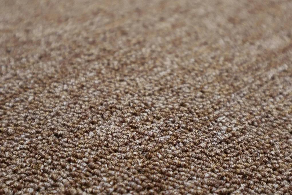 Vopi koberce Kusový koberec Astra hnedá štvorec - 100x100 cm