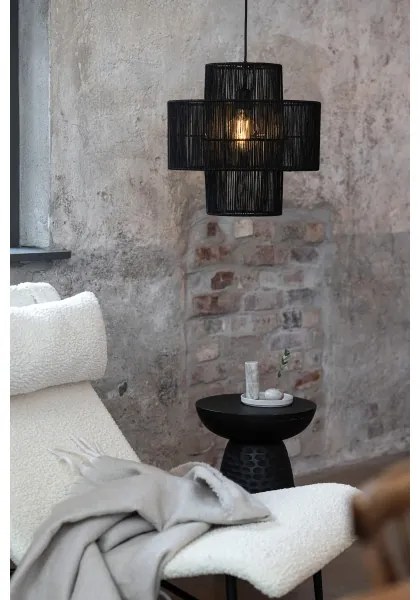 Markslöjd 108766 - Luster na lanku SOGA 1xE27/40W/230V čierna