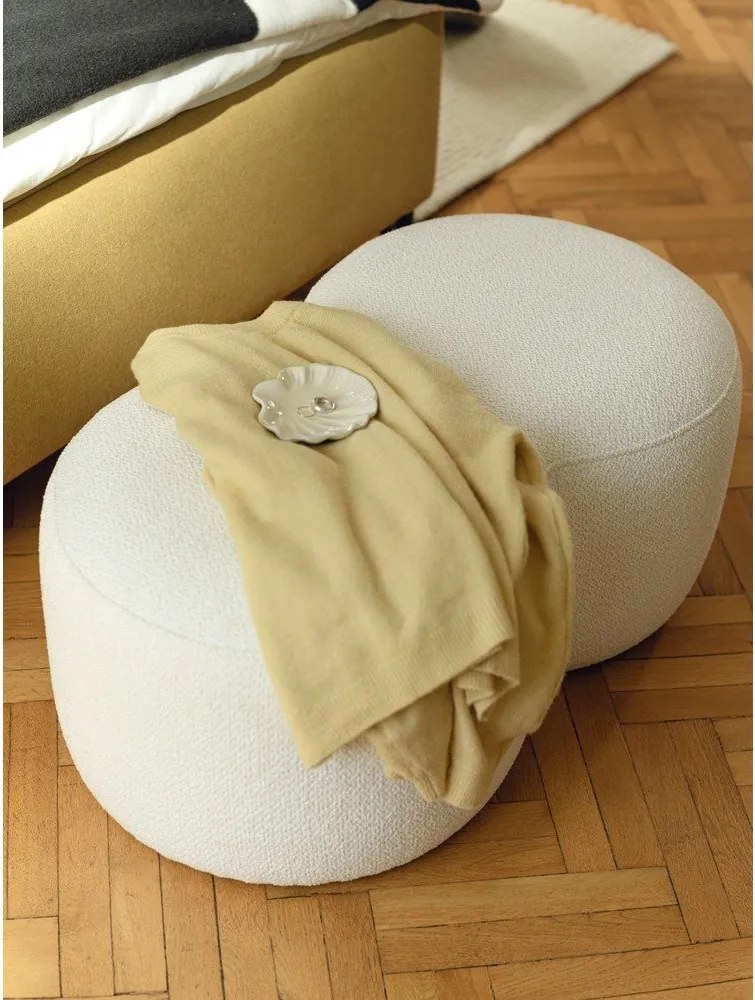 Béžový taburet Umbo – noo.ma