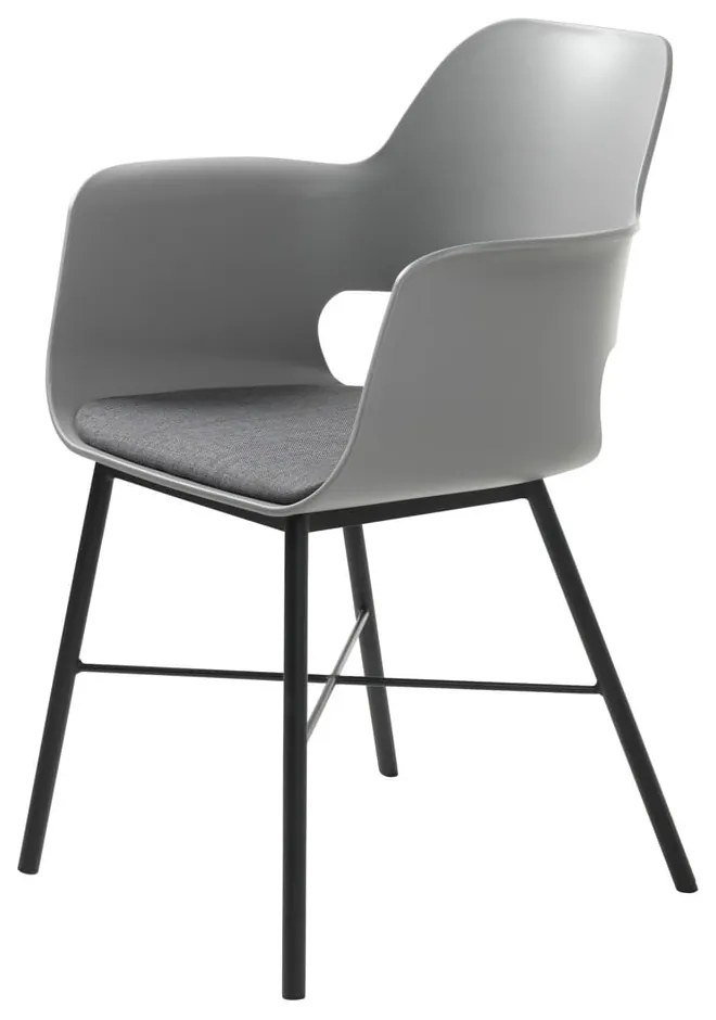 Sivá jedálenská stolička Unique Furniture Wrestler