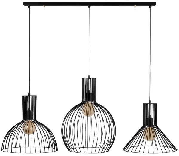 Luster na lanku FELLINI 3xE27/100W/230V