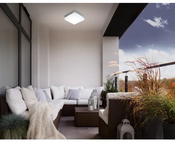 Eglo 94871 - Vonkajšie stropné svietidlo SONELLA LED/8,2W/230V IP44