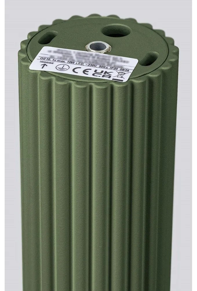 Zelené bodové svietidlo Gleam – Sollux