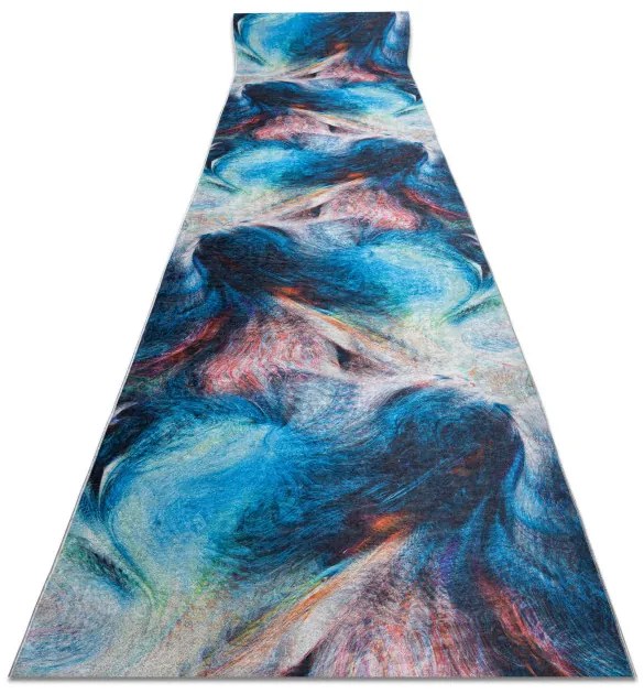 Protišmykový behúň LOTUS COLOR 36500 modrý / červený