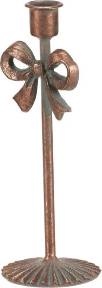 Kovový svietnik 22 cm medený FUP566-M