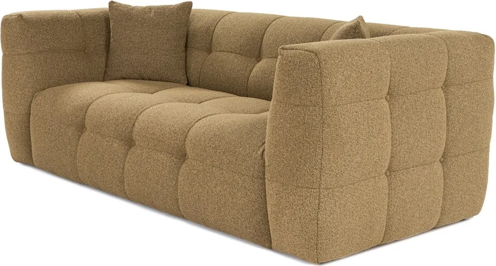 Dvoumístná pohovka Cady 195 cm khaki