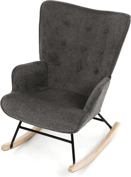 Hojdacie kreslo sivé AK-373 GREY2