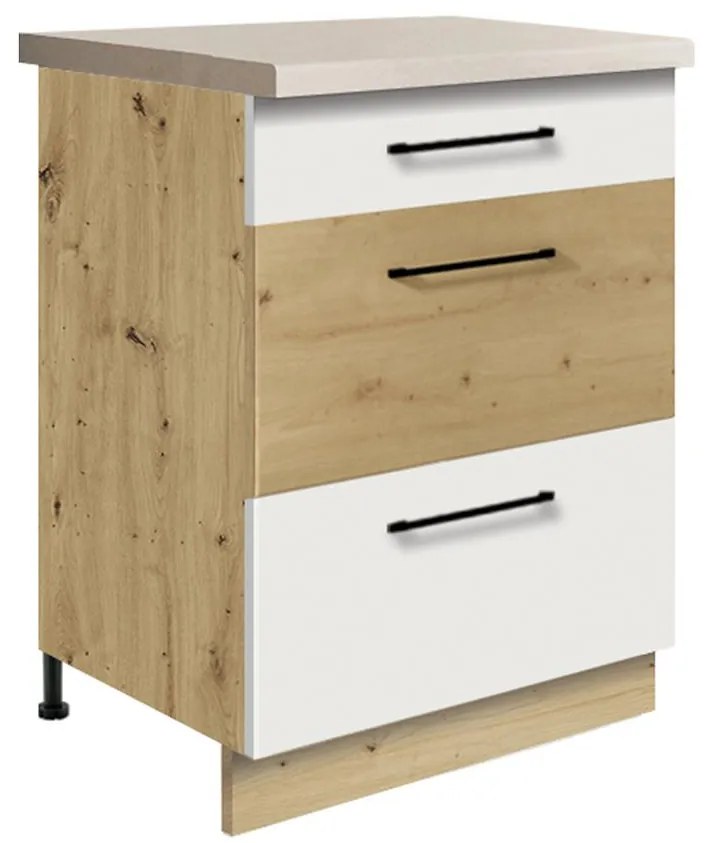 Skrinka do kuchyne Infinity 10D WHITE ARTISAN