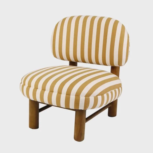 Kreslo LUMEN béžové / biele 741098